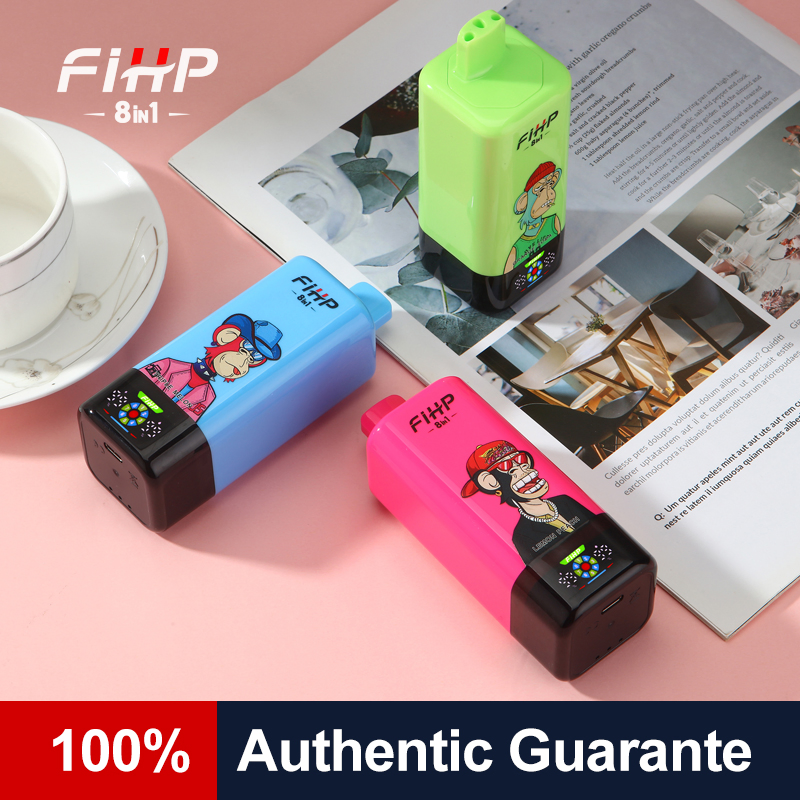 FIHP 8 I1 200K Le 2% 5% Vape In-athluchtaithe Nicitín