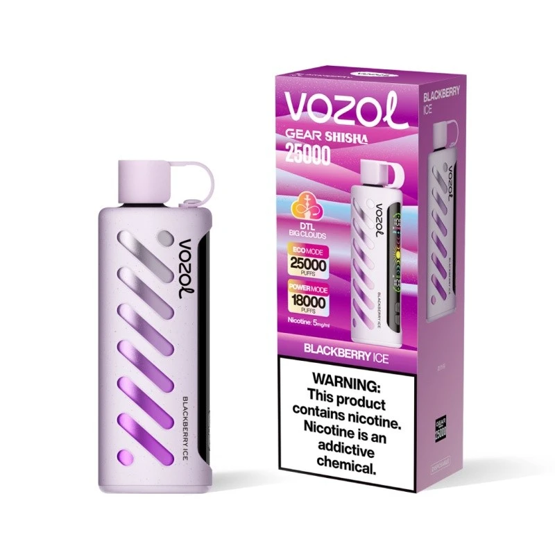 Vozol Gear Shisha vape 25000 puffs 50mg